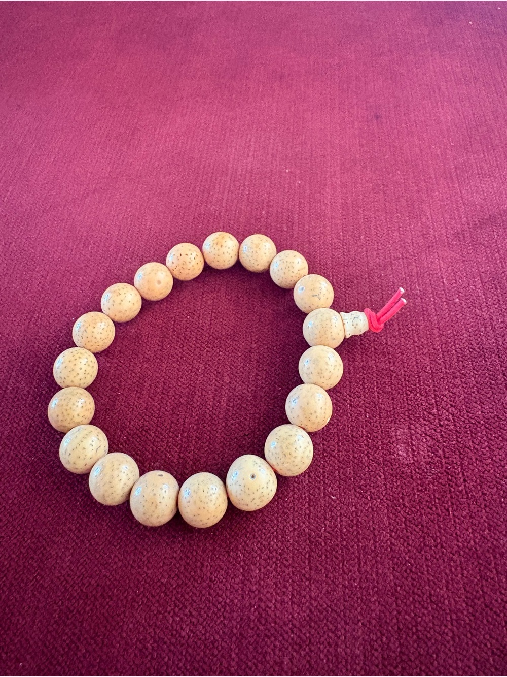 Unisex Never Used Natural Star & Moon Bodhi Seed Mala Bracelet 天然星月菩提手串